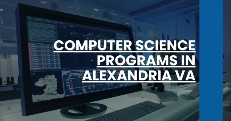 Computer Science Programs in Alexandria VA