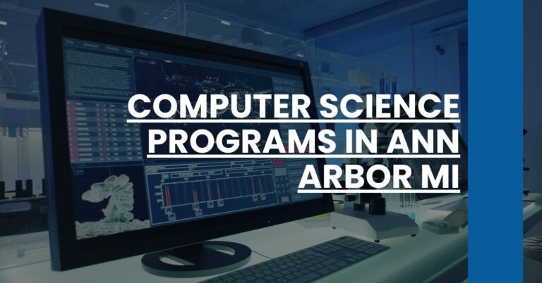 Computer Science Programs in Ann Arbor MI