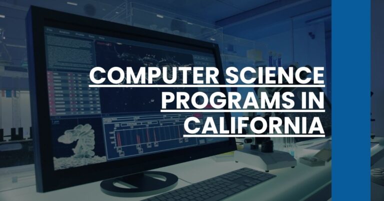 Computer Science Programs in California