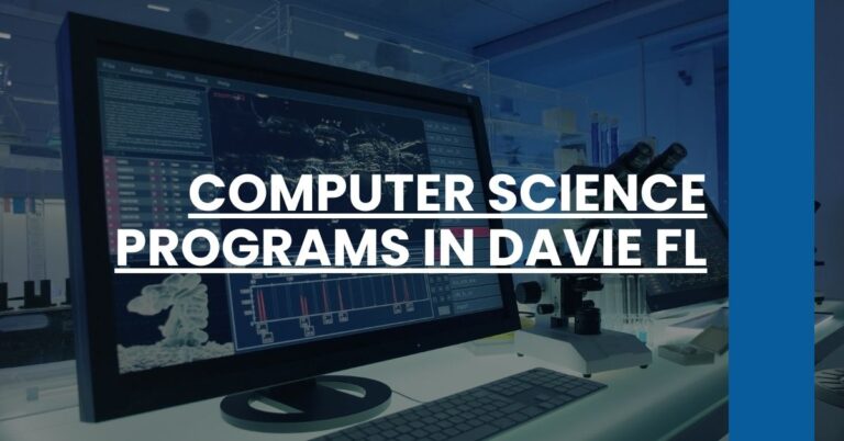 Computer Science Programs in Davie FL