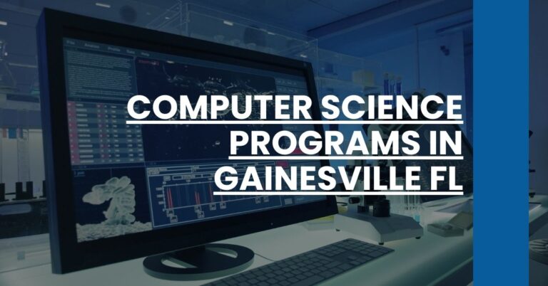 Computer Science Programs in Gainesville FL