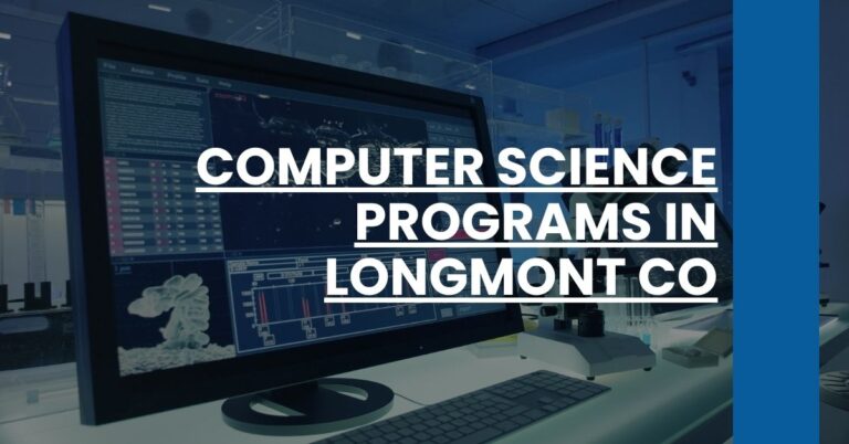 Computer Science Programs in Longmont CO