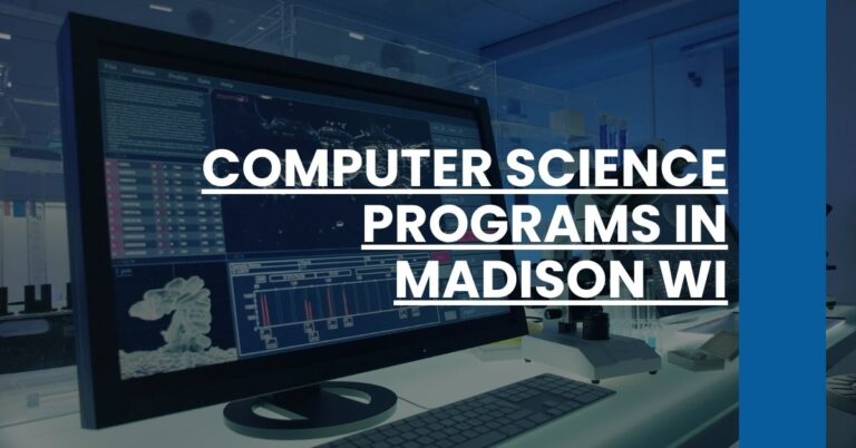 Computer Science Programs in Madison WI