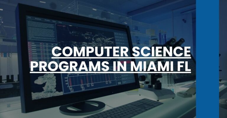 Computer Science Programs in Miami FL