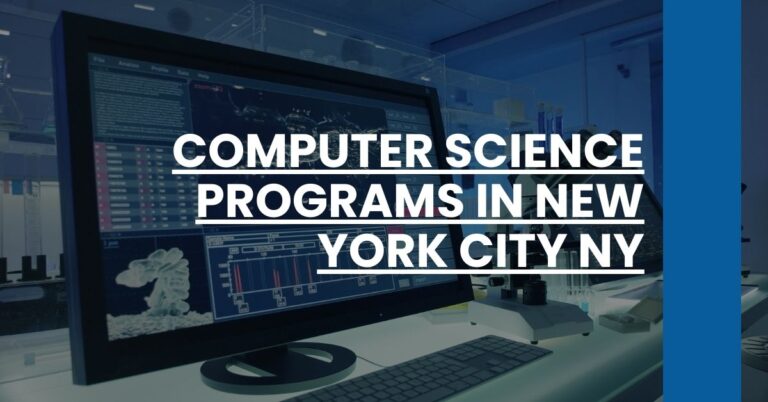 Computer Science Programs in New York City NY