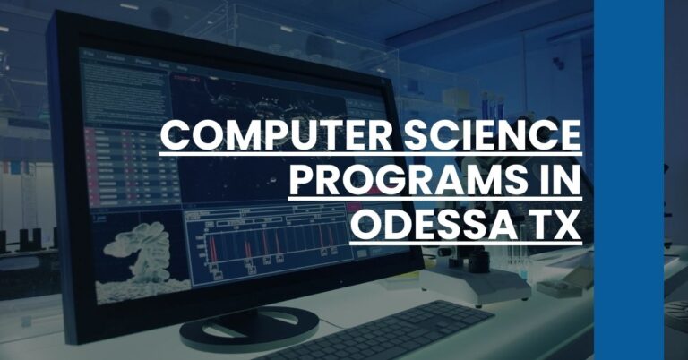 Computer Science Programs in Odessa TX