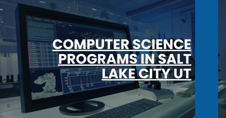 Computer Science Programs in Salt Lake City UT