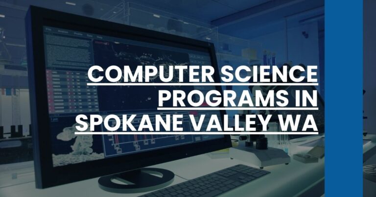 Computer Science Programs in Spokane Valley WA