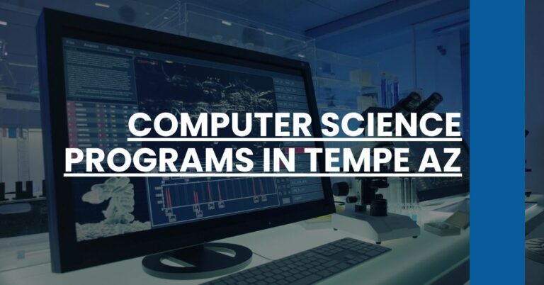 Computer Science Programs in Tempe AZ