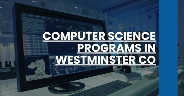 Computer Science Programs in Westminster CO