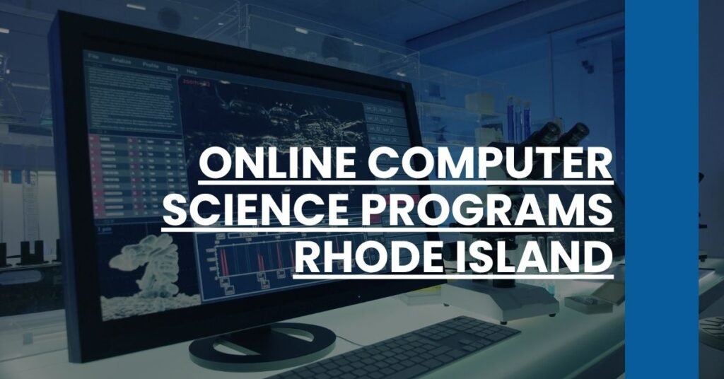 Online Computer Science Programs Rhode Island Feature Image